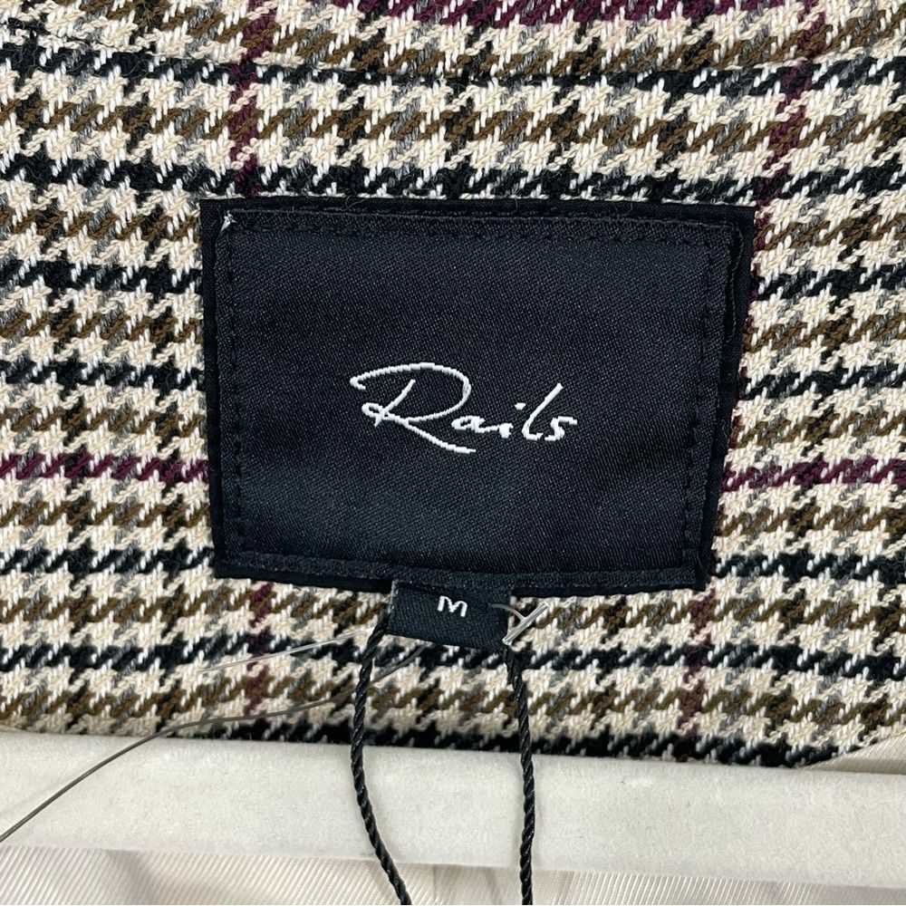 Nwt Rails Jac Blazer In Cambridge Plaid Size Medi… - image 5